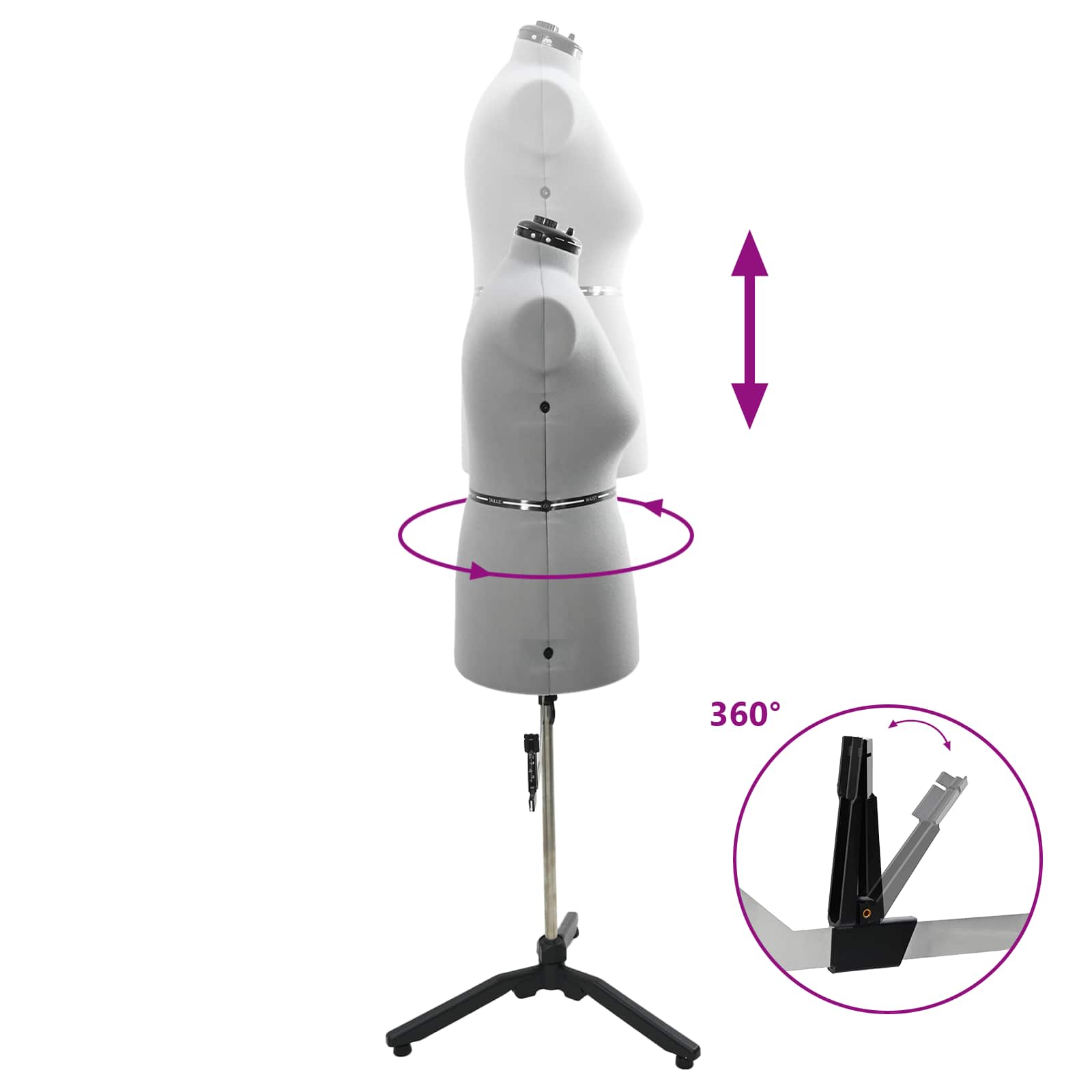 Ρυθμιζόμενη Φόρμα Φορέματος Γυναικεία Γκρι l Βελούδο