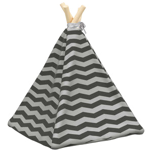 Teepee για κατοικίδια με μαξιλάρι 40 x 40 x 50 cm Πολυεστέρας - Pakobazaar