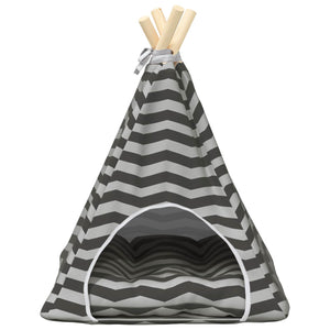 Teepee για κατοικίδια με μαξιλάρι 40 x 40 x 50 cm Πολυεστέρας - Pakobazaar