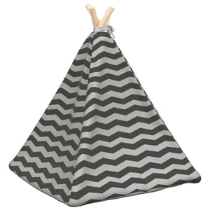 Teepee για κατοικίδια με μαξιλάρι 50 x 50 x 60 cm Πολυεστέρας - Pakobazaar