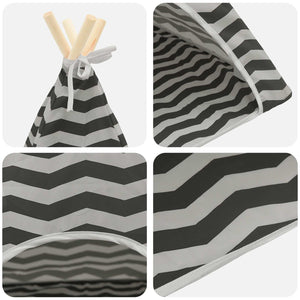 Teepee για κατοικίδια με μαξιλάρι 60 x 60 x 70 cm Πολυεστέρας - Pakobazaar