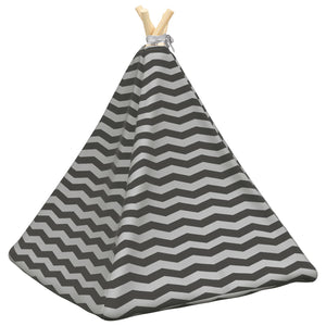 Teepee για κατοικίδια με μαξιλάρι 60 x 60 x 70 cm Πολυεστέρας - Pakobazaar