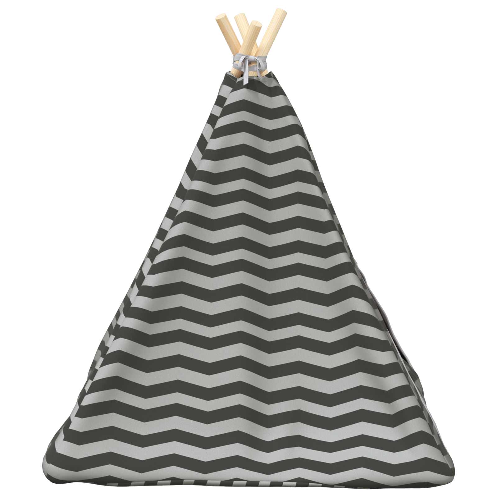 Teepee για κατοικίδια με μαξιλάρι 60 x 60 x 70 cm Πολυεστέρας - Pakobazaar