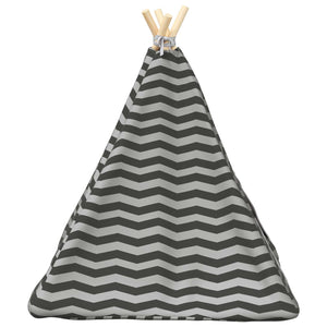 Teepee για κατοικίδια με μαξιλάρι 60 x 60 x 70 cm Πολυεστέρας - Pakobazaar
