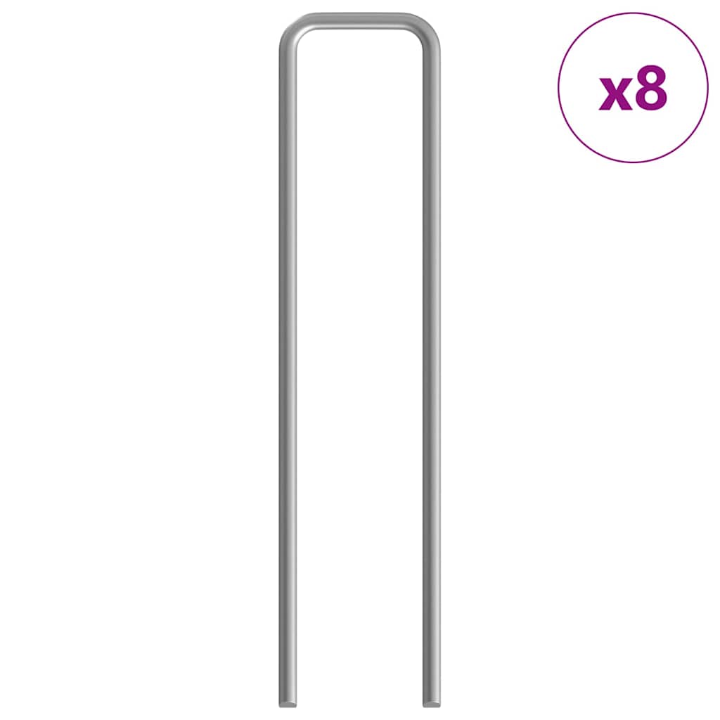 Κλουβί Κουνελιού Ασημί 400 x 78 x 78 εκ. Επικαλυμμένος Χάλυβας - Pakobazaar