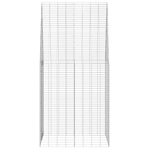 Κλουβί Κουνελιού Ασημί 100 x 100 x 210 εκ.