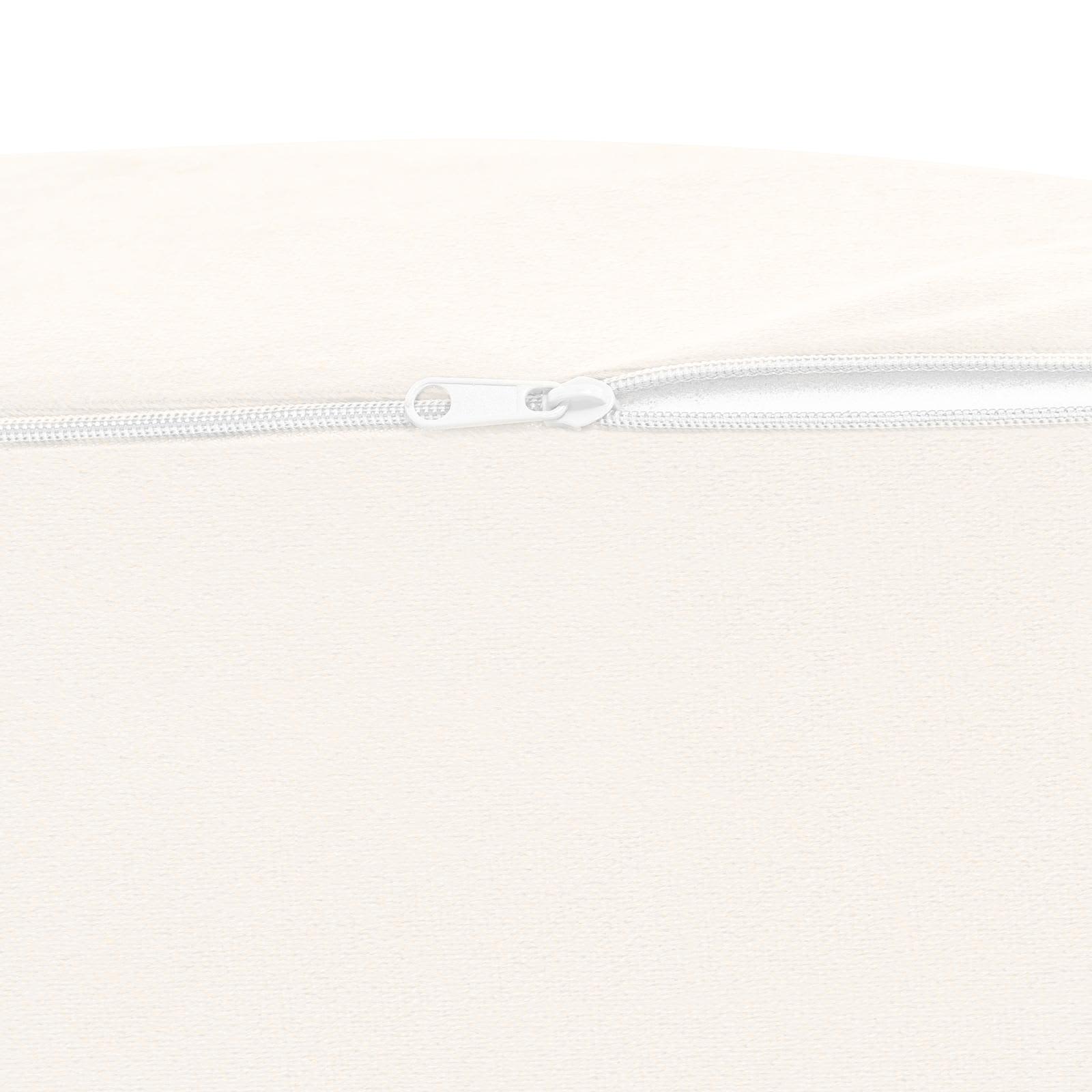 Μαξιλάρι Ποδιών Λευκό 68 x 40 x 21,5 εκ PU Αφρός - Pakobazaar