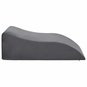 Μαξιλάρι Ποδιών Γκρι 68 x 41 x 21 εκ PU Αφρός - Pakobazaar