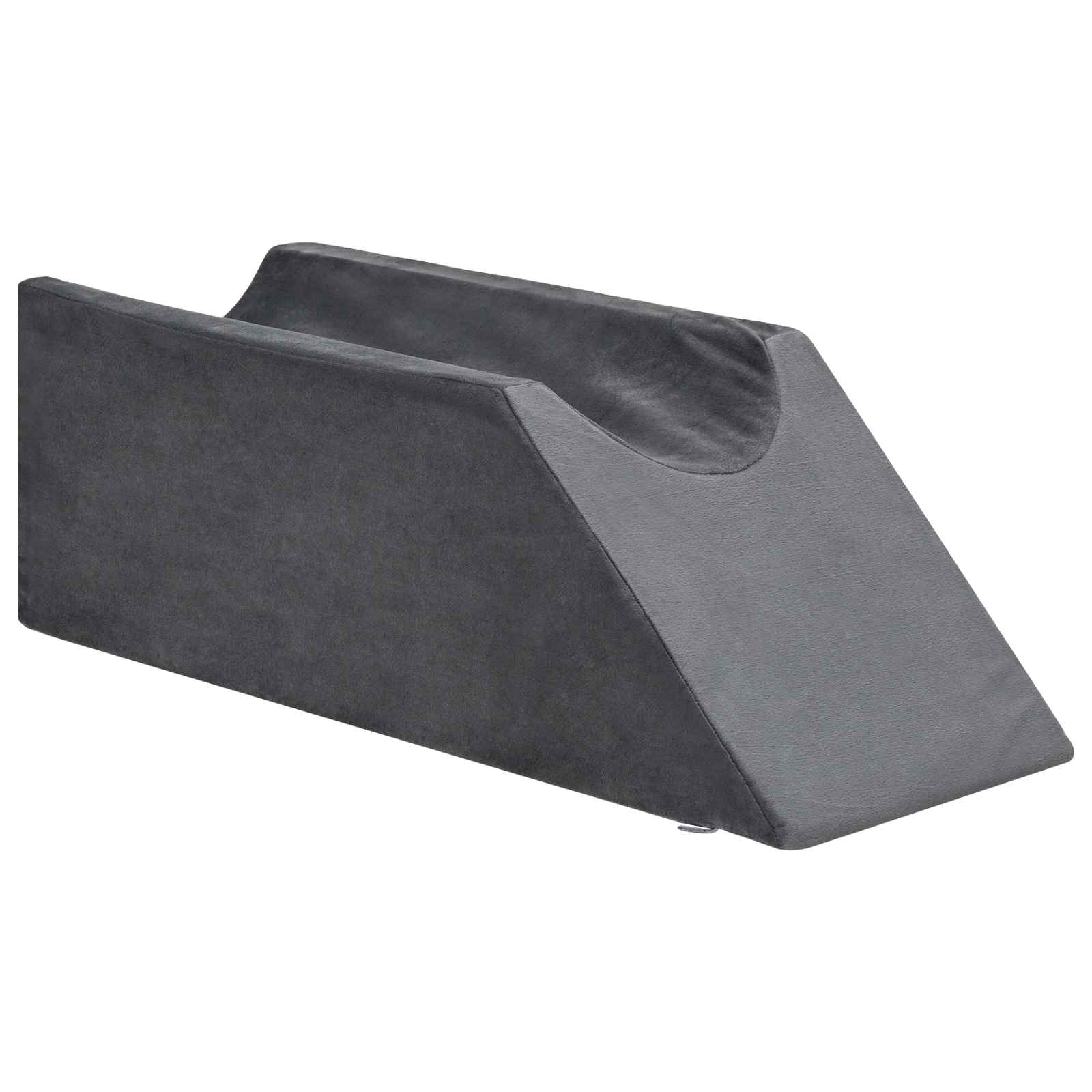 Μαξιλάρι Ποδιών 68 x 25 x 21,5 εκ Σφιχτό PU Αφρός Γκρι