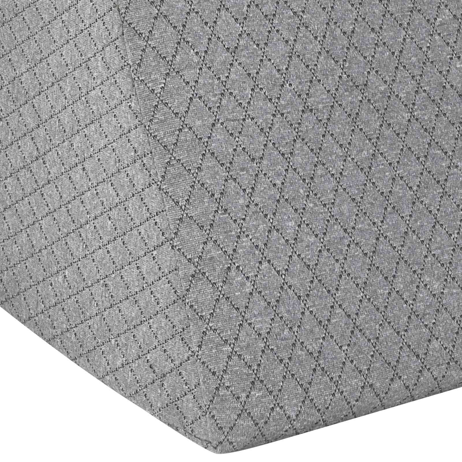 Μαξιλάρι Ποδιών Μονόχρωμο Γκρι 60 x 50 x 30 εκ. Αφρός Μνήμης - Pakobazaar