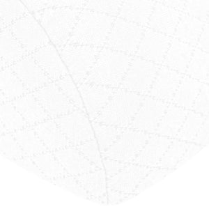 Μαξιλάρι Ποδιών Μονόχρωμο Λευκό 52 x 20 x 12 εκ Αφρός Μνήμης - Pakobazaar