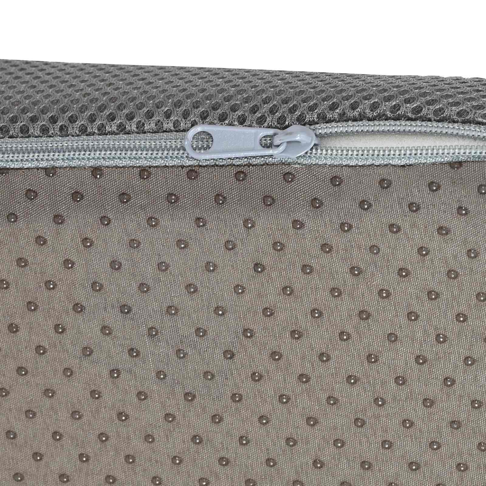 Μαξιλάρια Καθίσματος Γκρι 39 x 38 x 8,5 εκ PU Αφρός - Pakobazaar