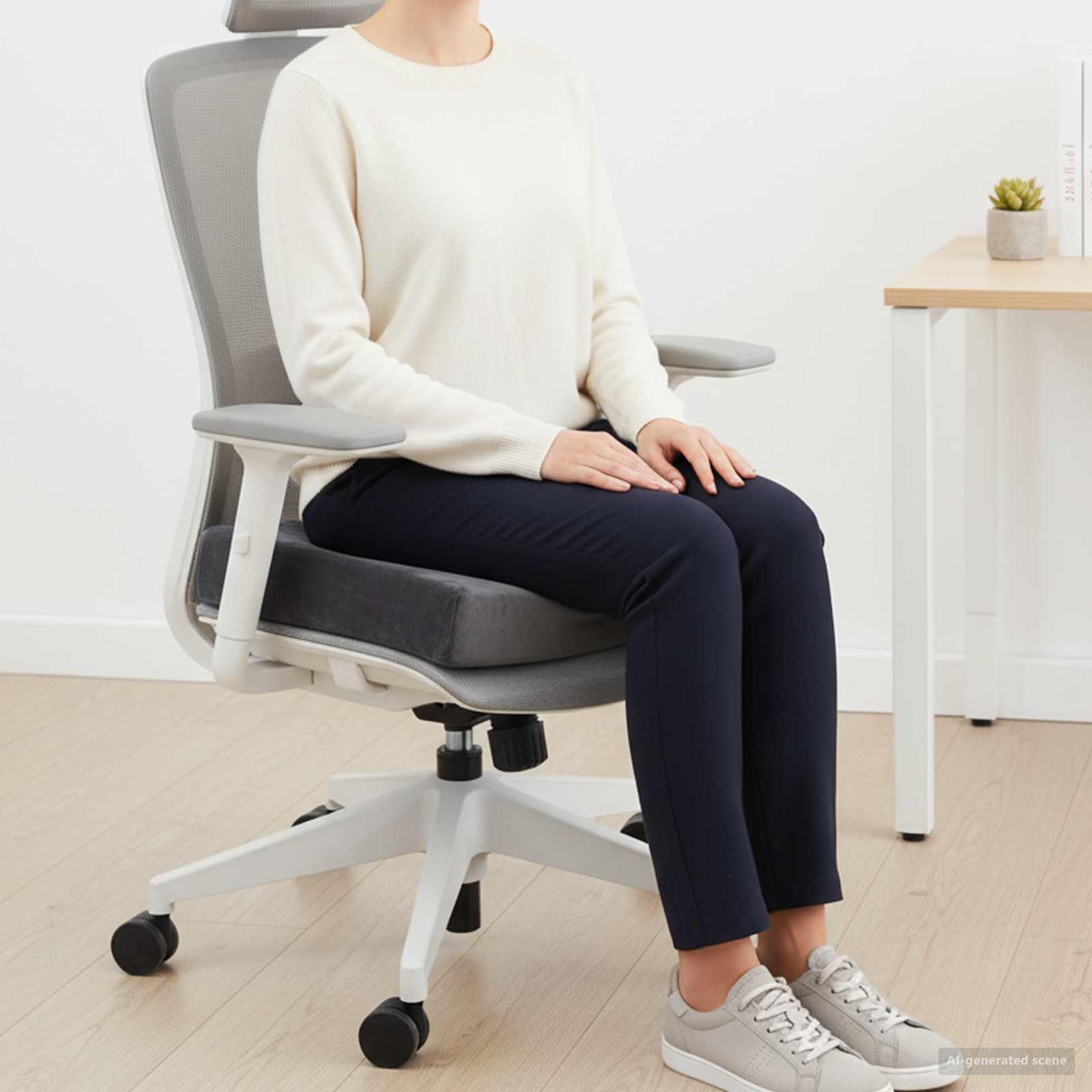 Μαξιλάρια Καθίσματος Γκρι 40 x 40 x 10 εκ PU Αφρός - Pakobazaar