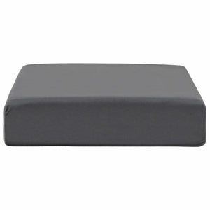 Μαξιλάρια Καθίσματος 40 x 40 x 10 εκ PU Αφρός Γκρι - Pakobazaar