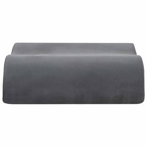 Μαξιλάρια Καθίσματος Μονόχρωμο Γκρι 40 x 40 x 13 cm PU Αφρός - Pakobazaar