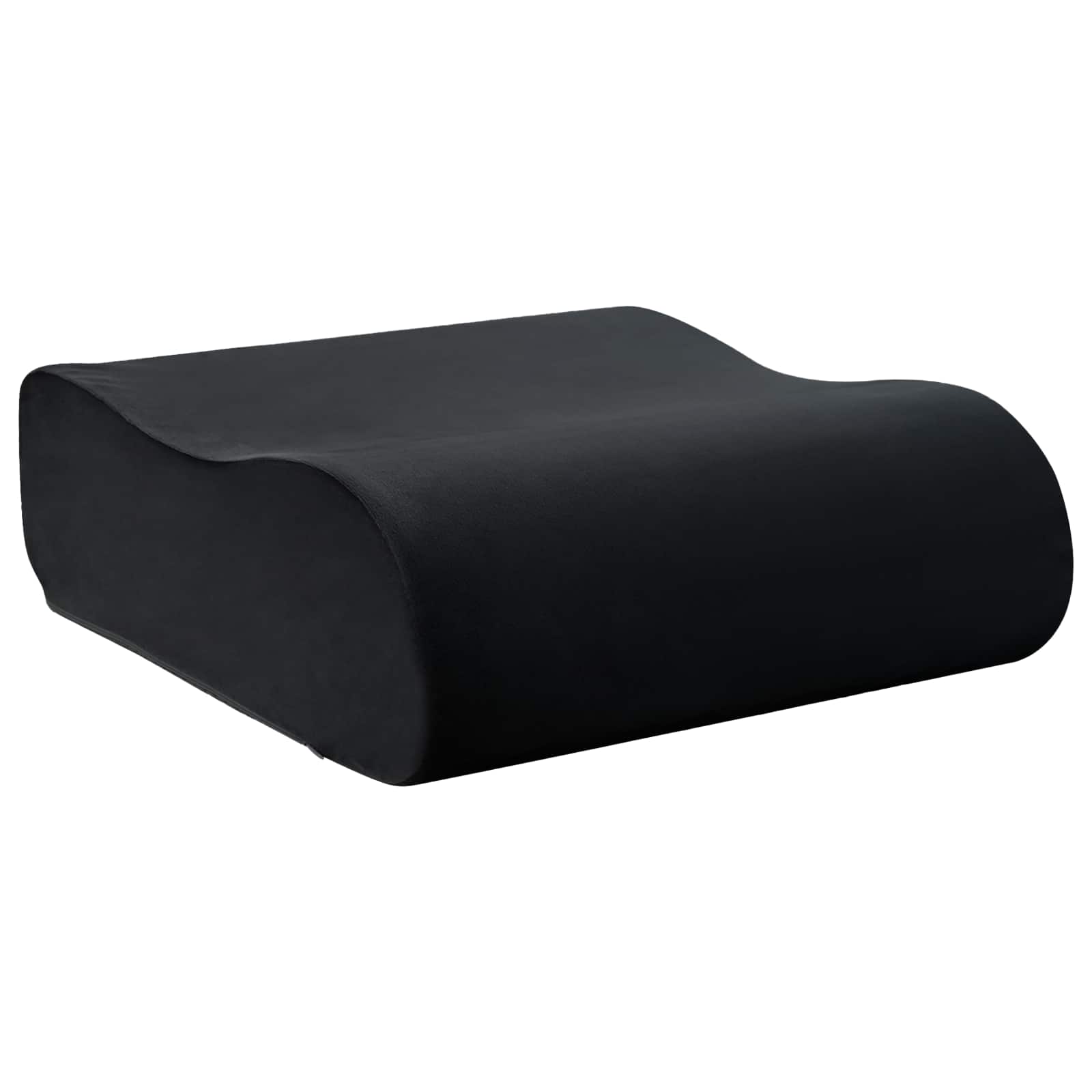 Μαξιλάρια Καθίσματος Μονόχρωμο Μαύρο 40 x 40 x 13 cm PU Αφρός - Pakobazaar