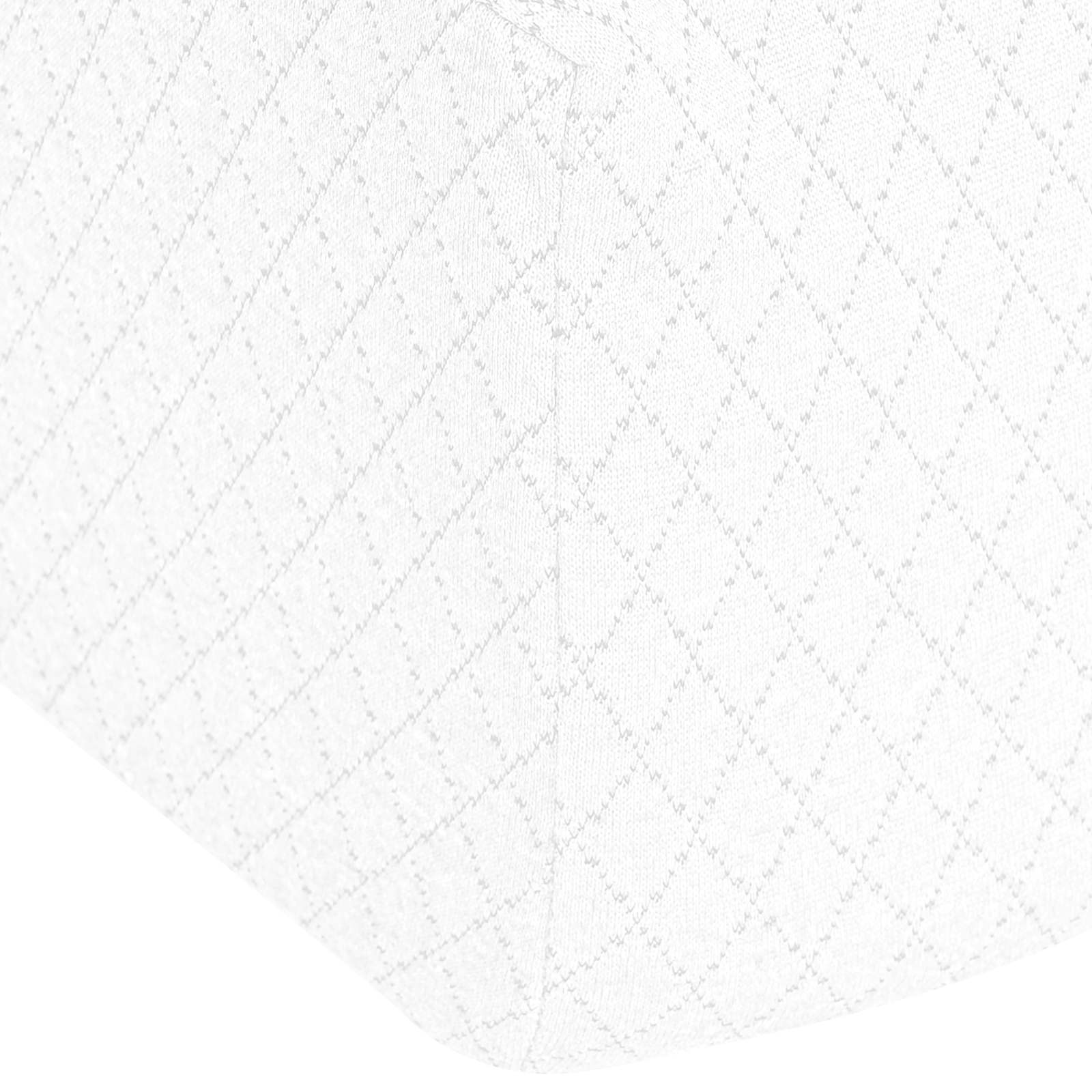 Μαξιλάρι Γωνίας Μονόχρωμο Λευκό 69 x 64 x 19 εκ. Αφρός Μνήμης - Pakobazaar