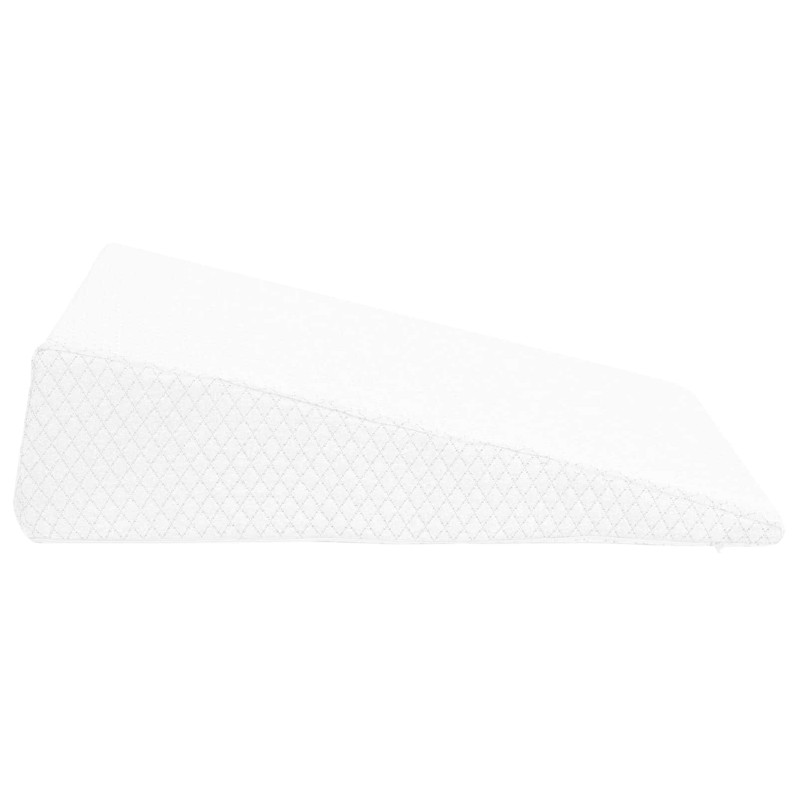 Μαξιλάρι Γωνίας Μονόχρωμο Λευκό 69 x 64 x 19 εκ. Αφρός Μνήμης - Pakobazaar