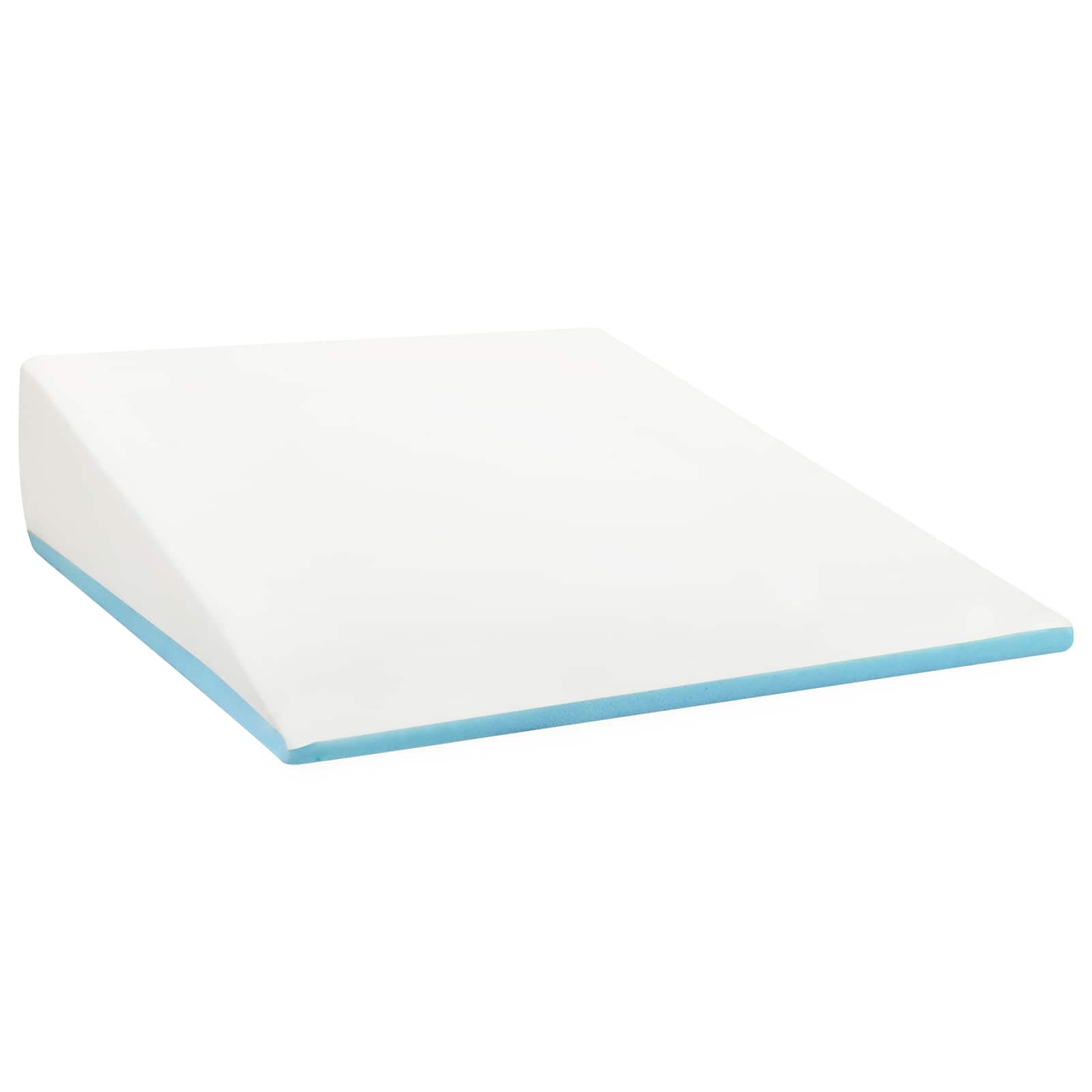 Μαξιλάρι Γωνίας Μονόχρωμο Γκρι 69 x 64 x 19 εκ. Αφρός Μνήμης - Pakobazaar