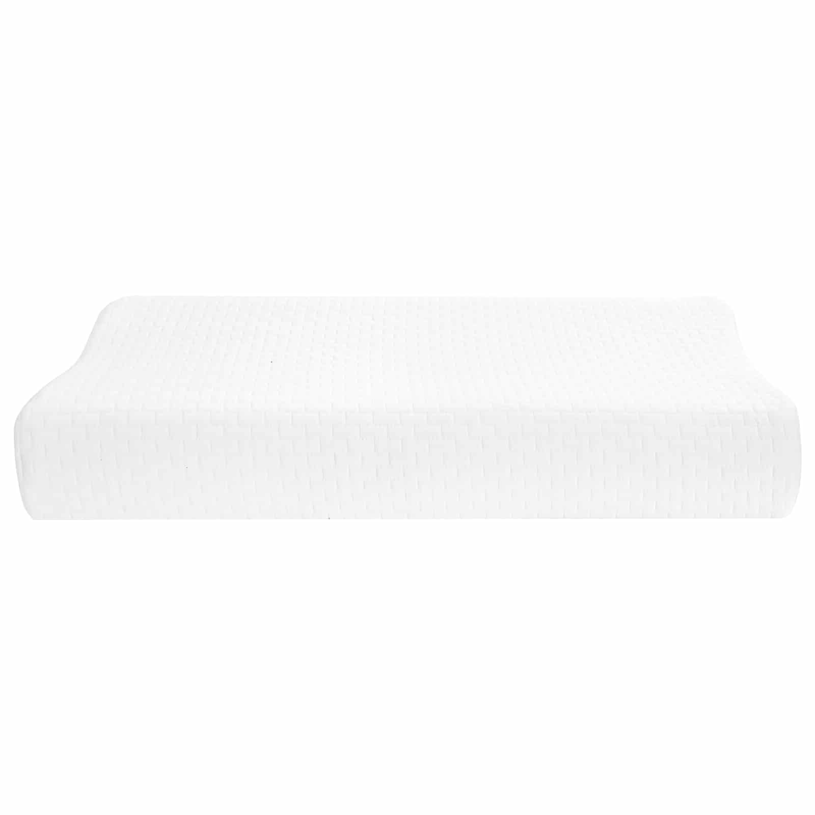Μαξιλάρι Ύπνου Μονόχρωμο Λευκό 60 x 37 x 12,5 εκ Αφρός Μνήμης - Pakobazaar