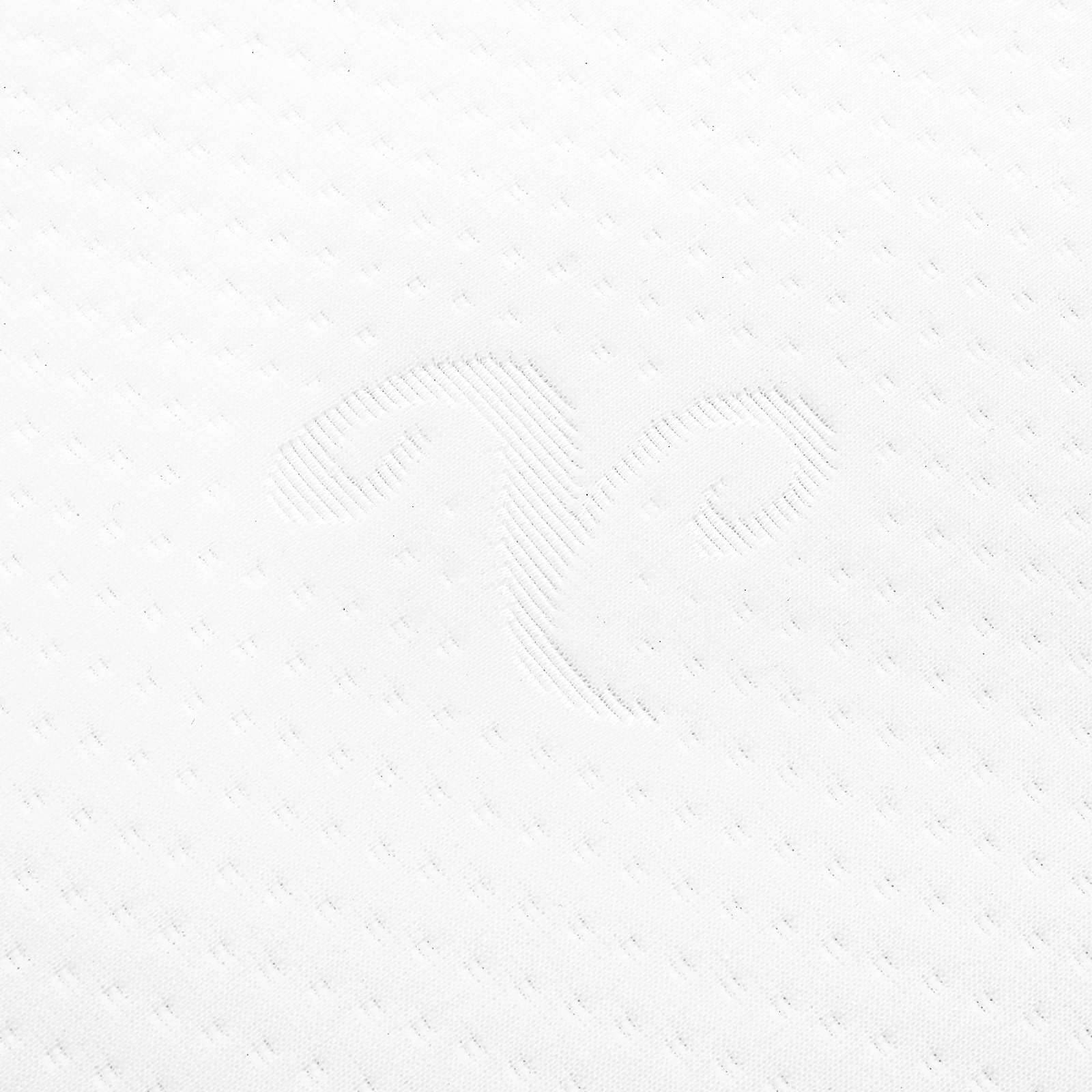 Μαξιλάρι Ύπνου Μονόχρωμο Λευκό 70 x 36 x 13 εκ Αφρός Μνήμης - Pakobazaar