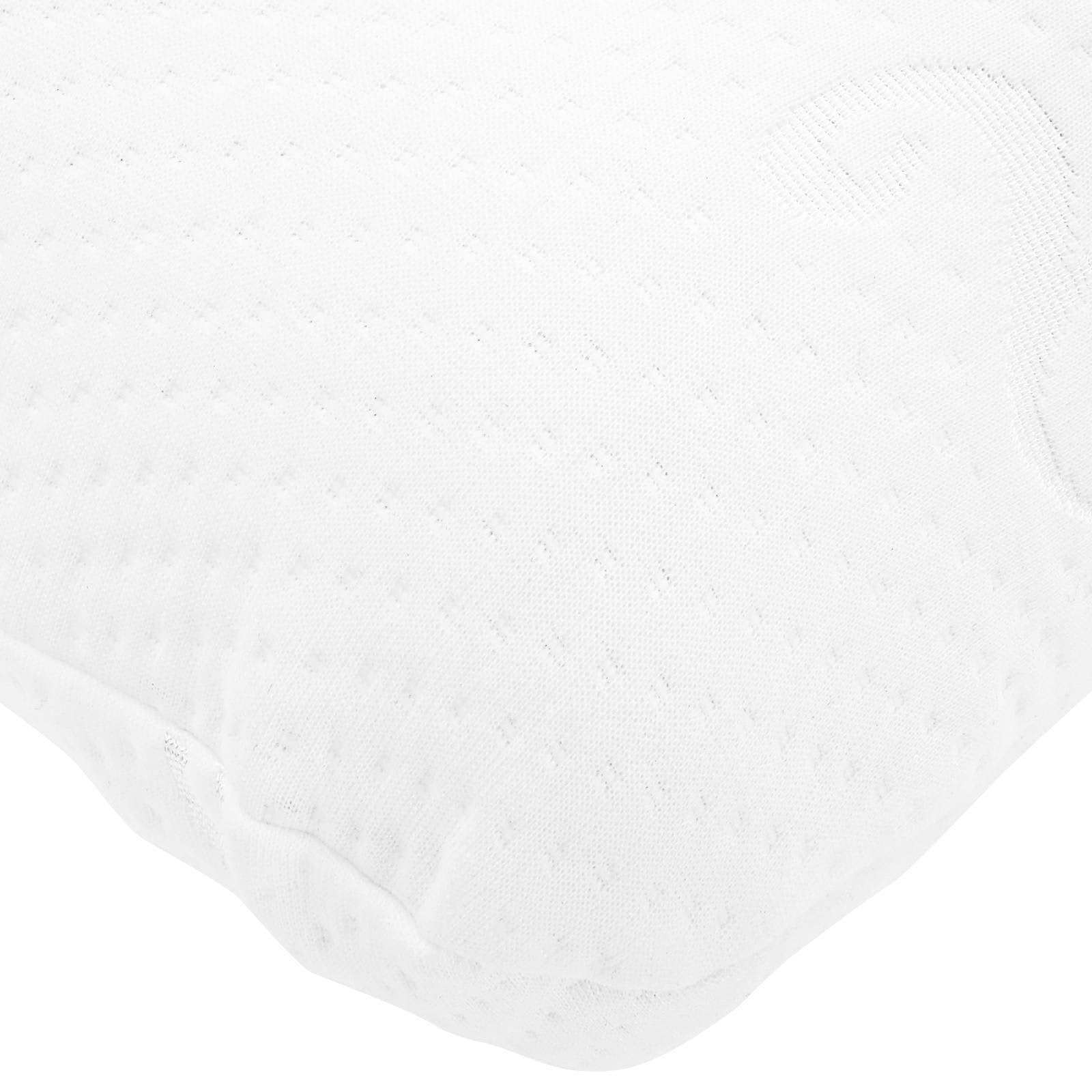 Μαξιλάρι Ύπνου Λευκό 60 x 40 x 13 εκ. Τζελ Μνήμης Φόρμα - Pakobazaar