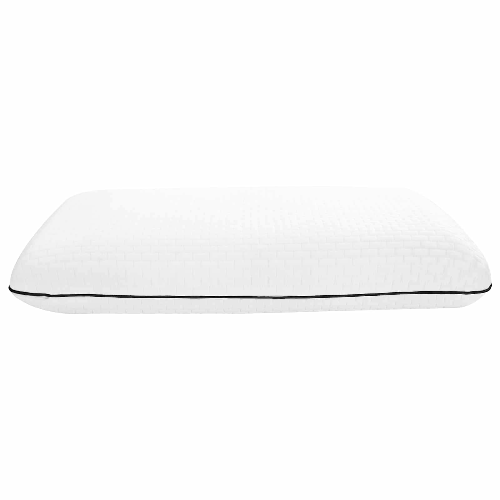 Μαξιλάρι Ύπνου Μονόχρωμο Λευκό 30 x 50 x 9 εκ Τζελ Αφρός - Pakobazaar