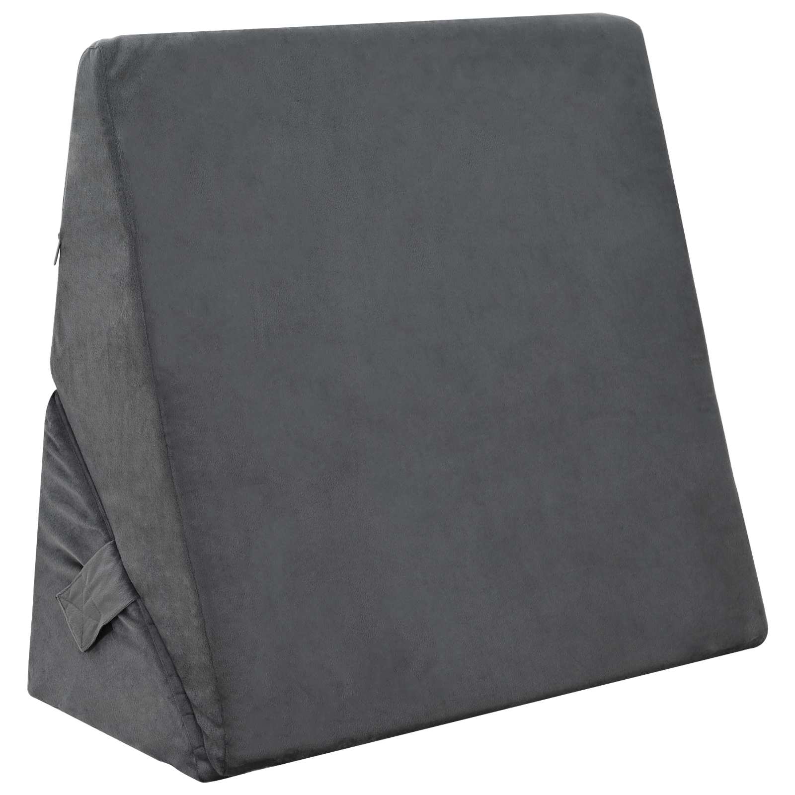 Μαξιλάρι Γωνίας Γκρι 55 x 55 x 26 εκ. Αφρός Μνήμης - Pakobazaar