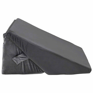 Μαξιλάρι Γωνίας Γκρι 55 x 55 x 26 εκ. Αφρός Μνήμης - Pakobazaar