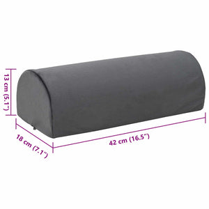 Μαξιλάρι Στήριξης Ποδιών Γκρι 42 x 18 x 13 εκ PU Αφρός - Pakobazaar