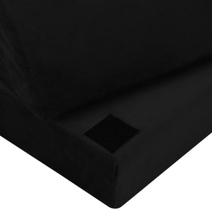 Μονόχρωμο Μαύρο 44 x 29 x 17 εκ. PU Αφρός - Pakobazaar