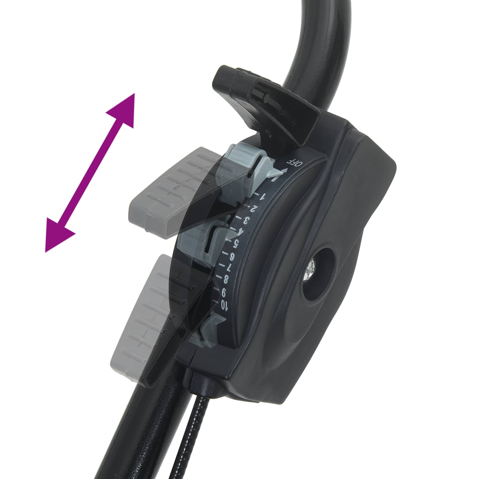 Διασκορπιστής Μαύρο 82 x 46 x 75 εκ PVC και Ατσάλι - Pakobazaar