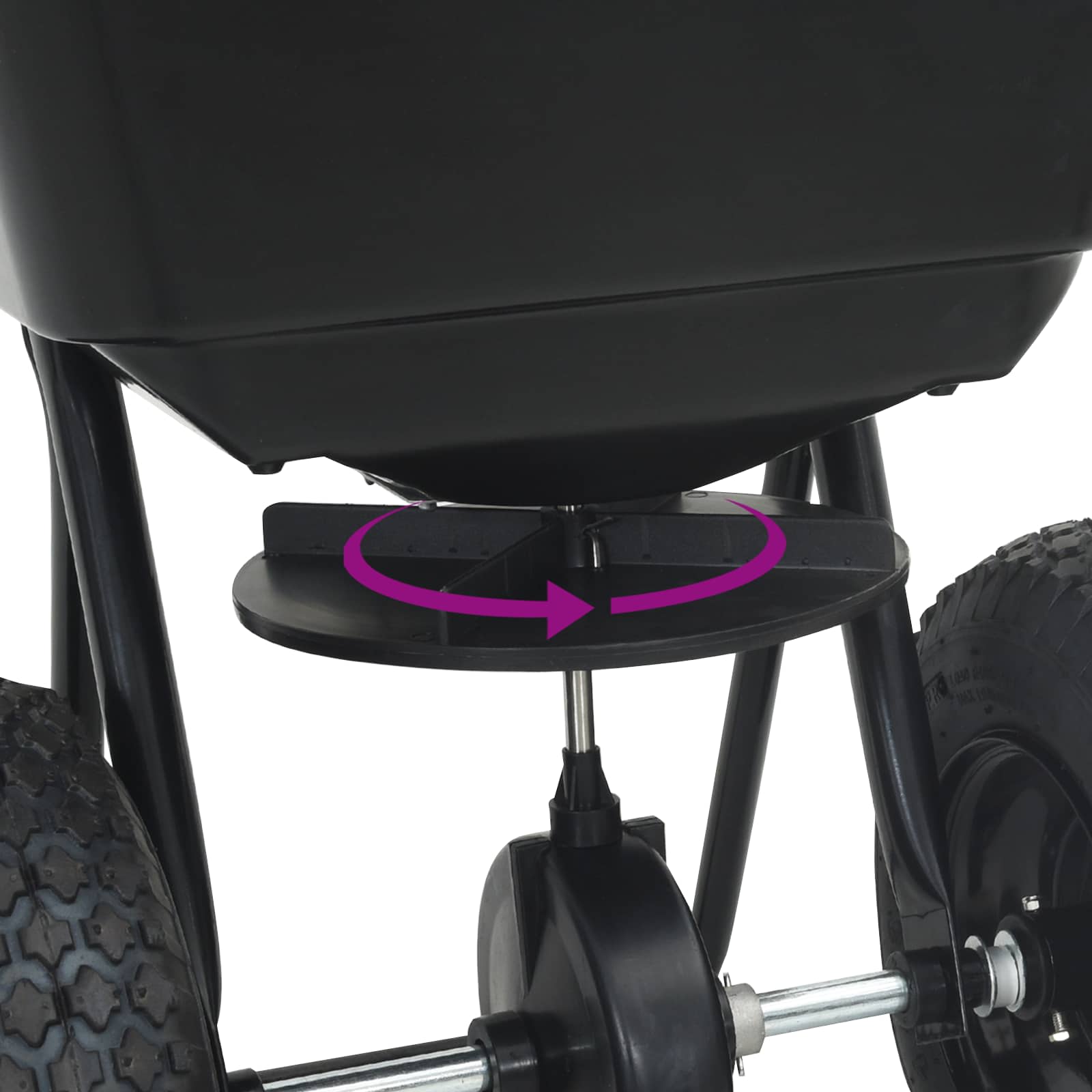 Διασκορπιστής Μαύρο 53 x 81,5 x 78 εκ PVC και Ατσάλι - Pakobazaar