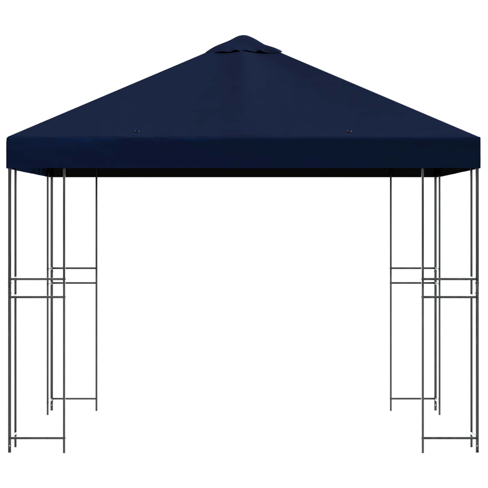 Κιόσκι 3 x 3 m Μπλε Πολυεστέρας και Χάλυβας 190 gsm - Pakobazaar