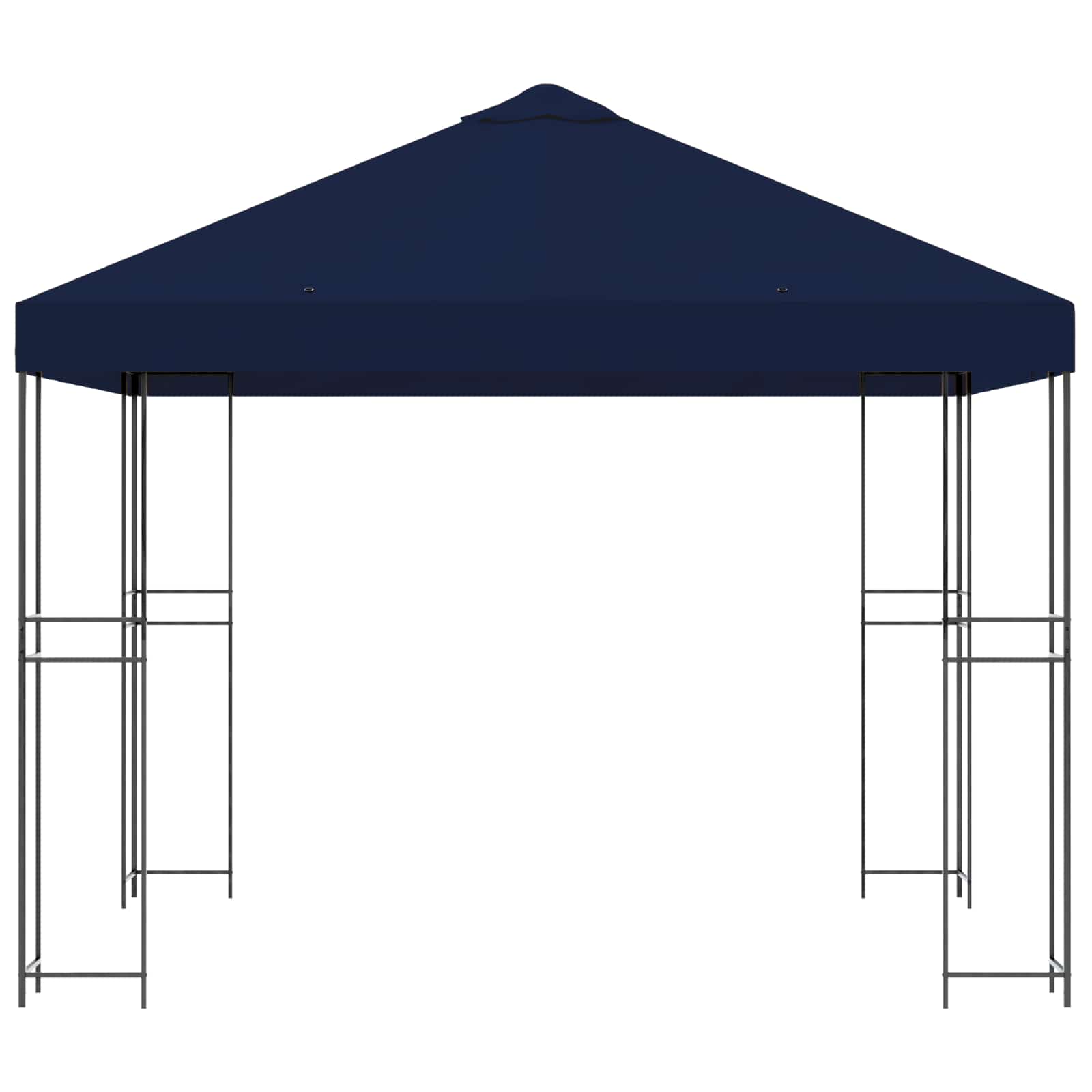 Κιόσκι 3 x 3 m Μπλε Πολυεστέρας και Χάλυβας 190 gsm - Pakobazaar
