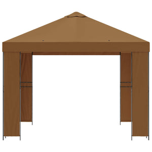 Κιόσκι 3 x 3 m Μπεζ Πολυεστέρας και Χάλυβας 190 - Pakobazaar