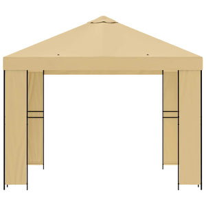 Κιόσκι 3 x 3 m Κρεμ Πολυεστέρας και Χάλυβας 190 - Pakobazaar
