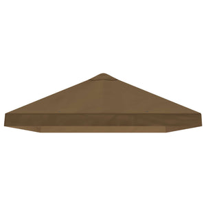 Κάλυψη Σκηνής Γκαζebo 6 x 3 m Taupe Πολυεστέρας 190 - Pakobazaar