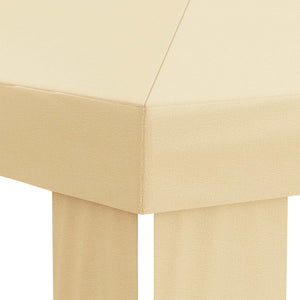 Κάλυμμα Γκαζebo 6 x 3 m Κρεμ Πολυεστέρας 190 gsm - Pakobazaar