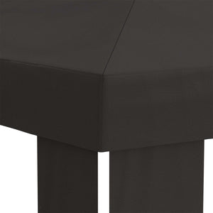 Κάλυμμα Γκαζebo 6 x 3 m Ανθρακί Πολυεστέρας 190 gsm - Pakobazaar