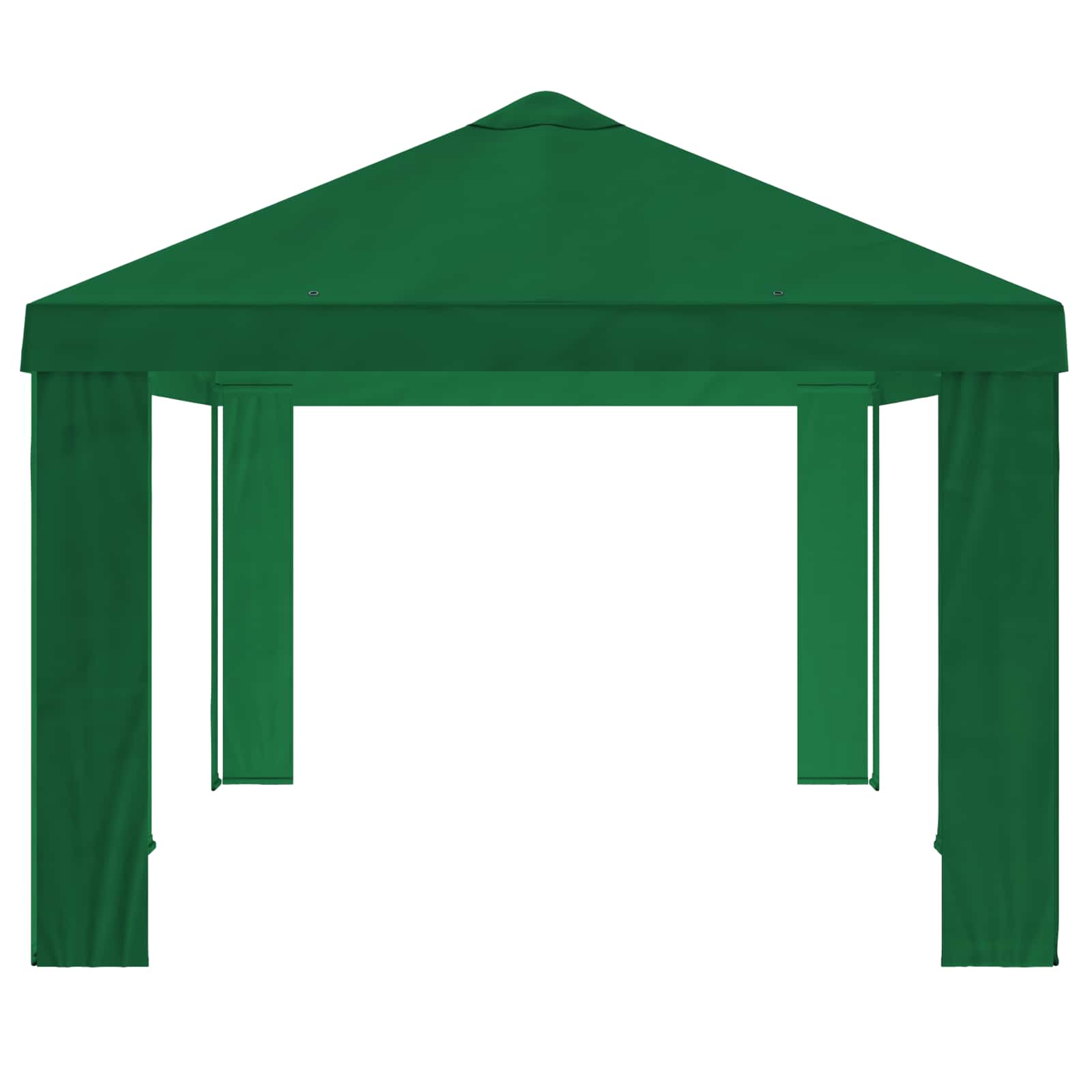 Κάλυμμα Γκαζebo 6 x 3 m Πράσινο Πολυεστέρας 190 gsm