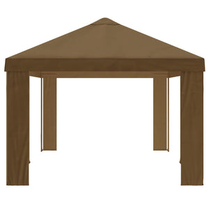 Κάλυμμα Γκαζebo 6 x 3 m Taupe Πολυεστέρας 190 gsm - Pakobazaar