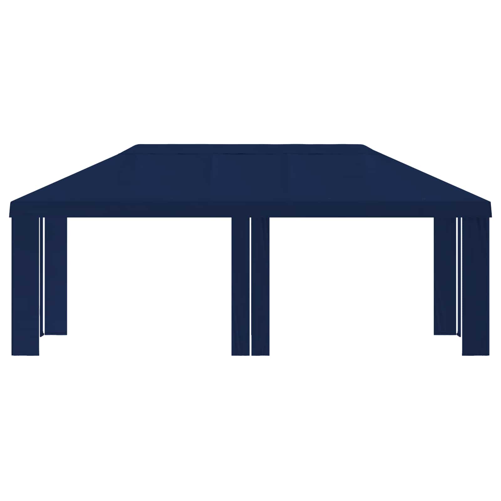Κάλυμμα Γκαζebo 6 x 3 m Μπλε Πολυεστέρας 190 gsm