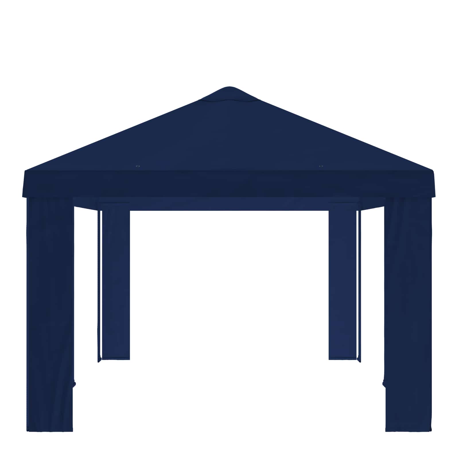 Κάλυμμα Γκαζebo 6 x 3 m Μπλε Πολυεστέρας 190 gsm