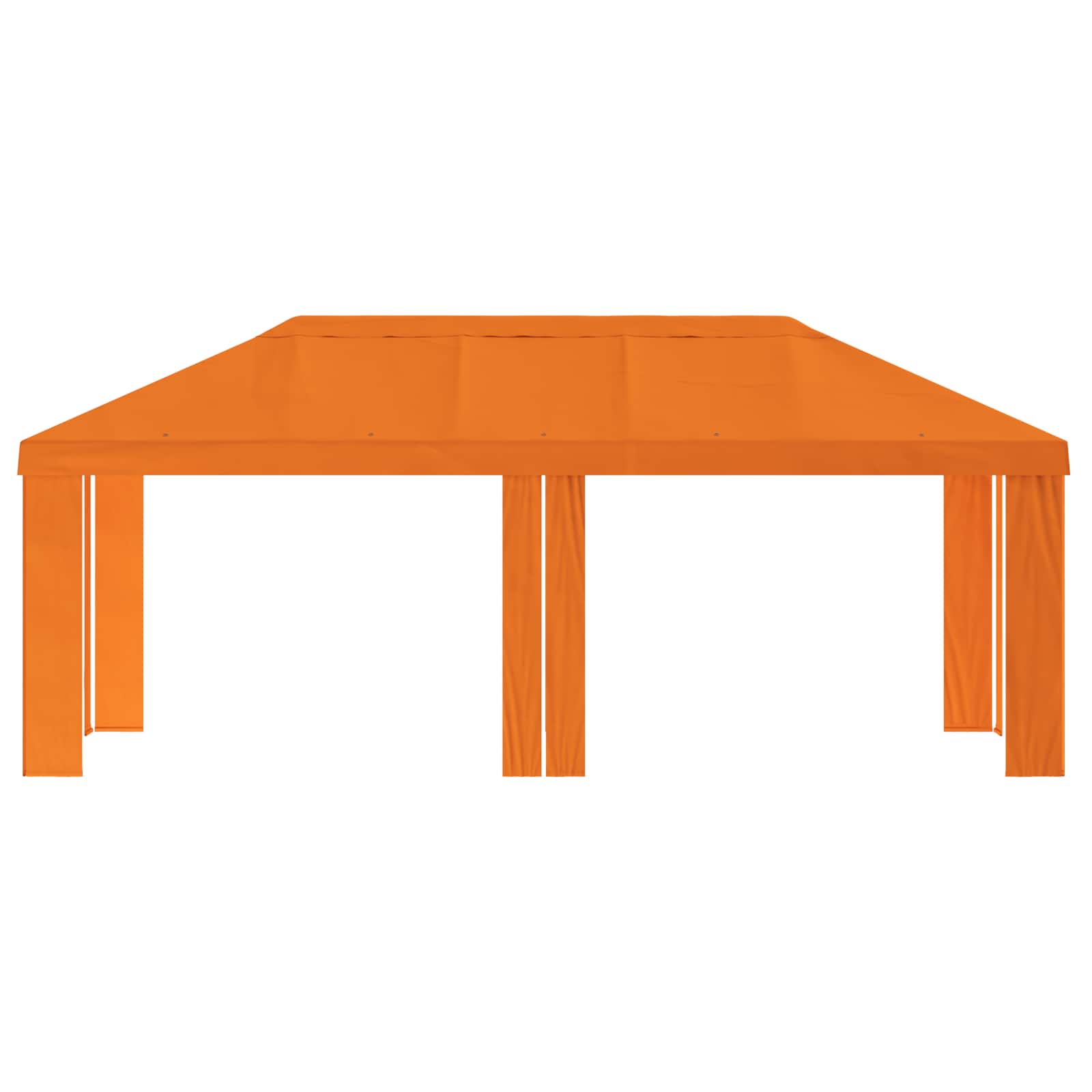 Κάλυμμα Γκαζebo 6 x 3 m Πορτοκαλί Πολυεστέρας 190 gsm