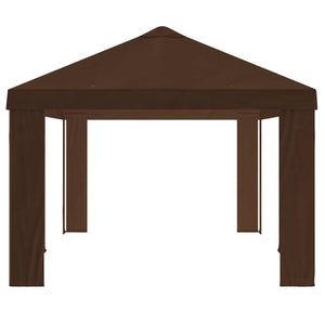 Κάλυμμα Γκαζebo 6 x 3 m Καφέ Πολυεστέρας 190 gsm - Pakobazaar