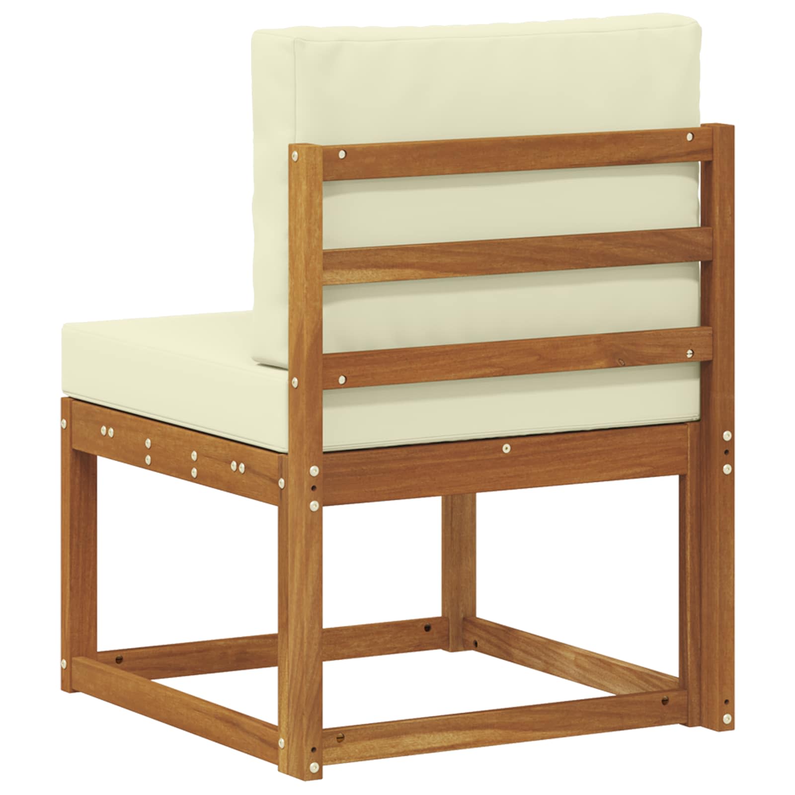 Μεσαίος καναπές εξωτερικού χώρου Στερεό Ξύλο Ακακίας Φυσικό - Pakobazaar