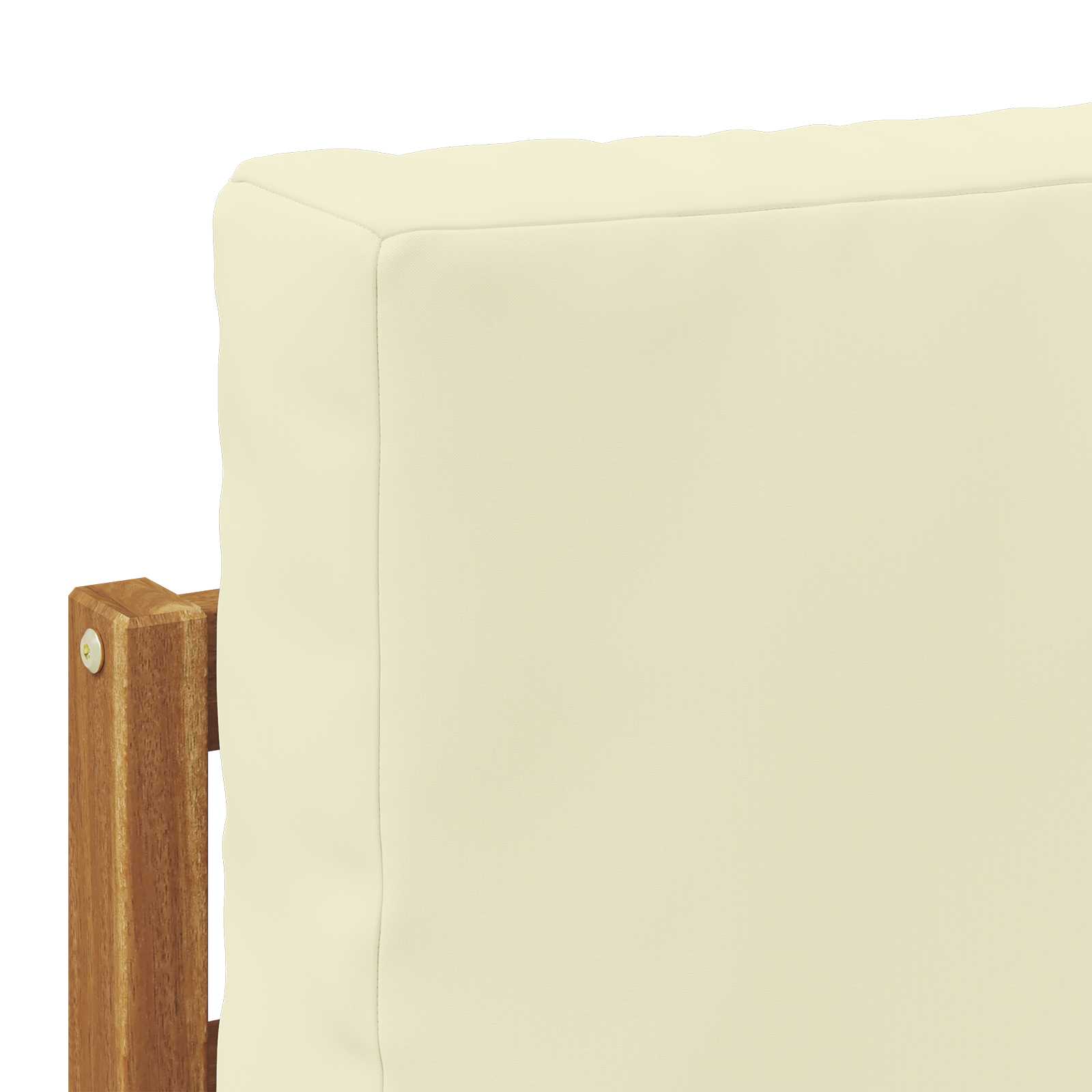 Εξωτερικός τμηματικός καναπές 2 Τεμάχιο Φυσικό και Κρέμα - Pakobazaar