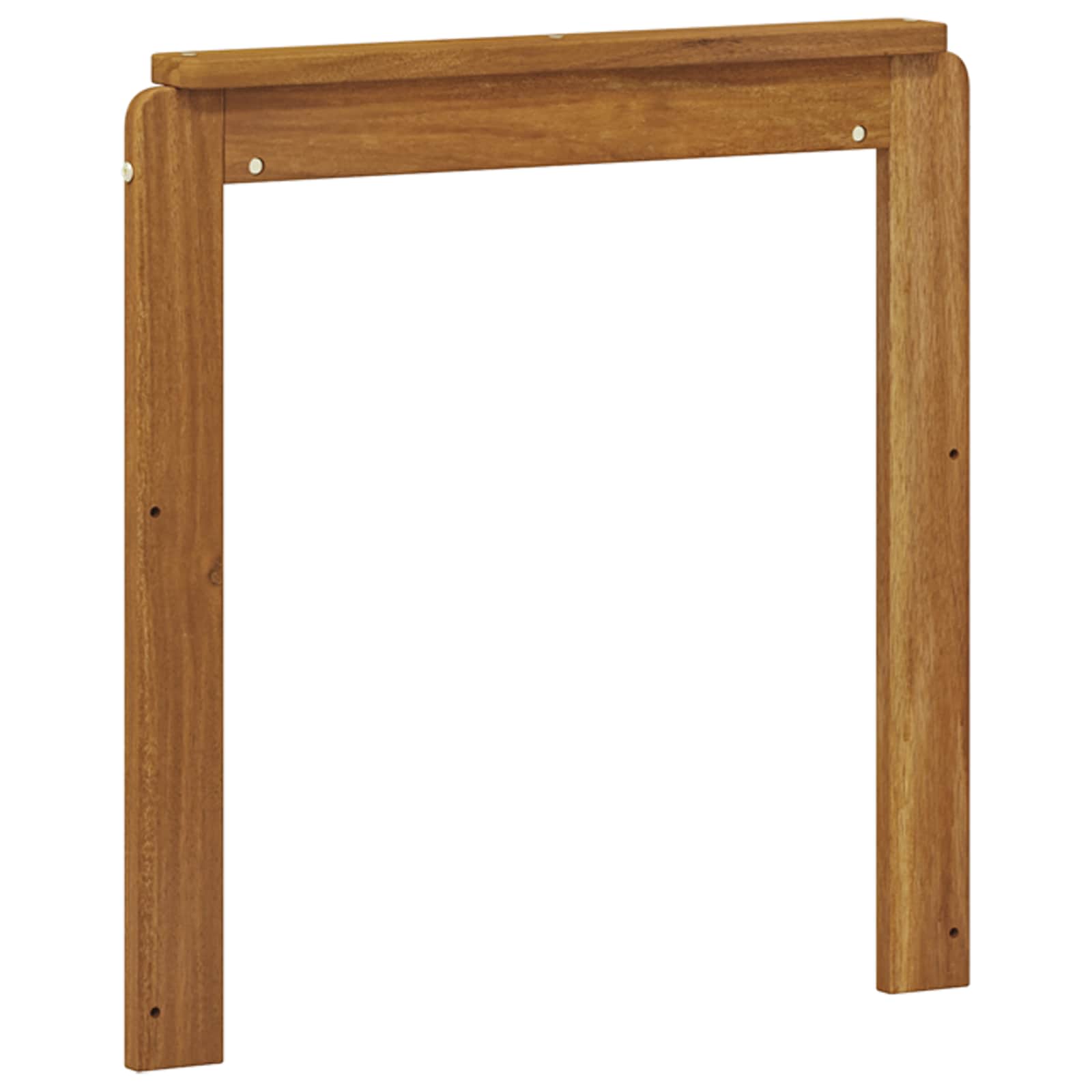 Υποβραχίονες 2 pcs Καφέ 59 x 6 x 61 εκ Επεξεργασμένο ξύλο