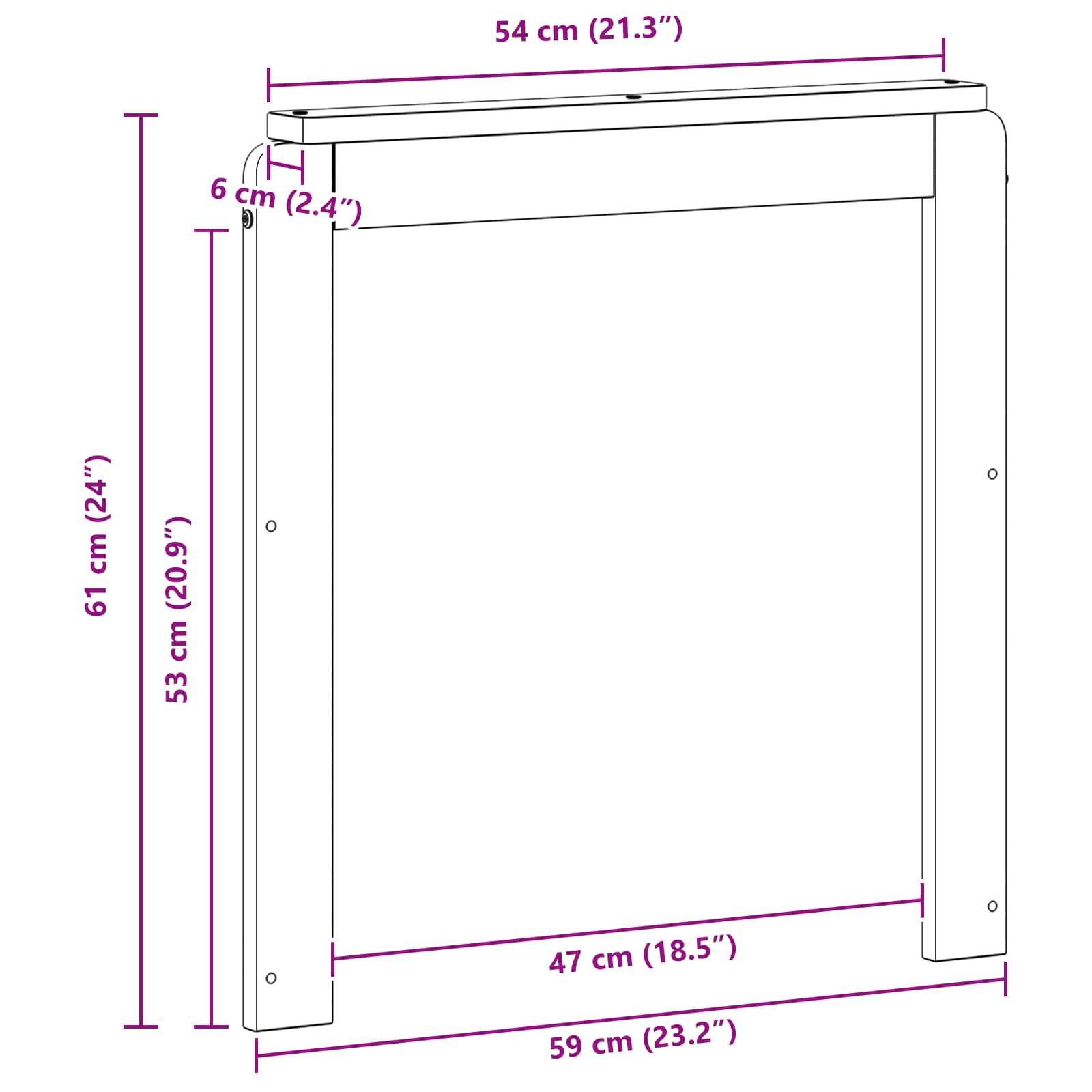Υποβραχίονες 2 pcs Καφέ 59 x 6 x 61 εκ Επεξεργασμένο ξύλο